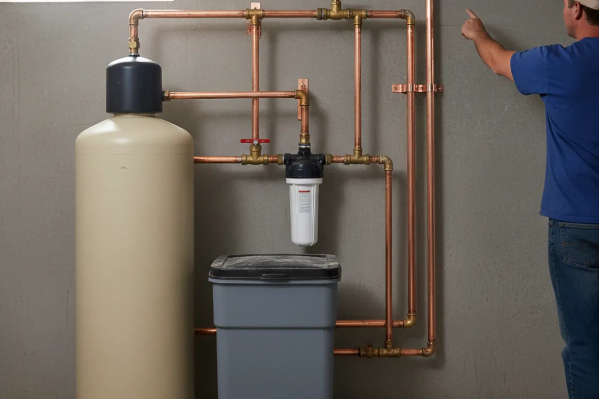 Whole-house water treatment system installed in Mc Dermitt